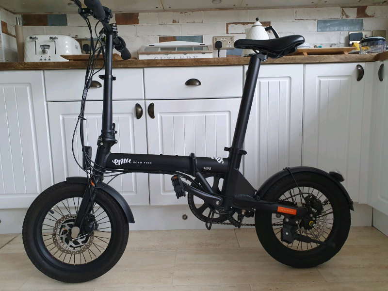 emu mini electric folding bike